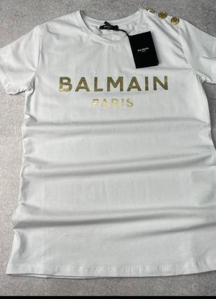 Жіноча футболка balmain1 фото