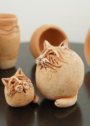 Фігури котів кіт подарунок cat figurine2 фото