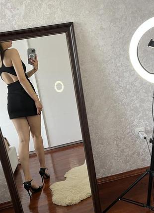 Міні сукня зара з гарною спинкою плаття з відкритою спиною zara