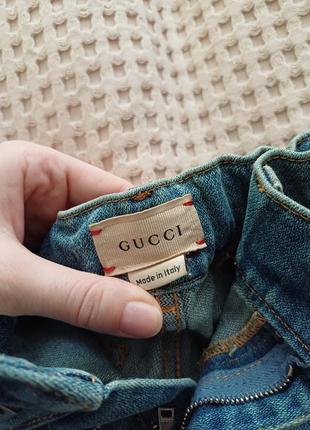 Джинсы весна gucci 3-4 года, оригинал, люкс бренд5 фото