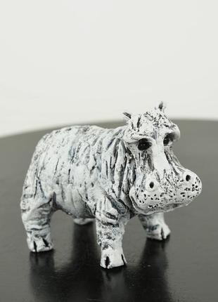 Фигурка бегемота hippopotamus handmade