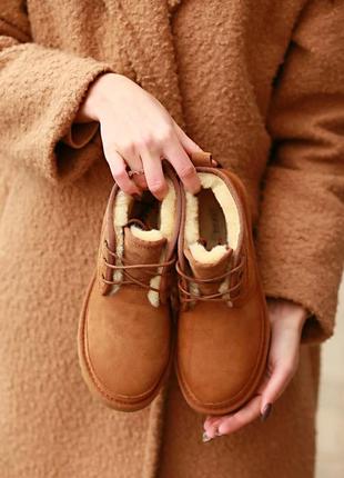 Ugg neumel chestnut 🆕 шикарные женские угги 🆕 купить наложенный платёж7 фото