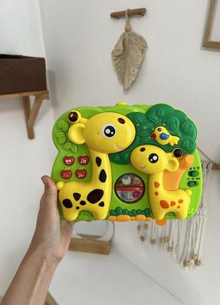 Музыкальный проектор a-toys жирафы3 фото