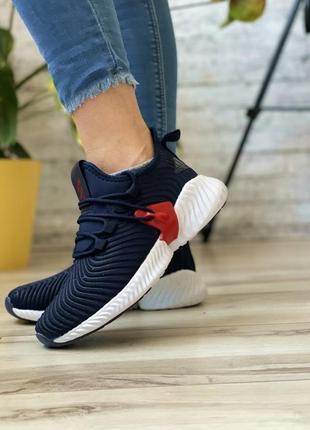 Sale! кроссовки женские adidas alphabounce instinct темно-синие2 фото