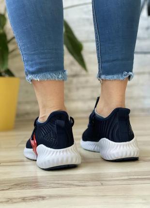 Sale! кроссовки женские adidas alphabounce instinct темно-синие4 фото