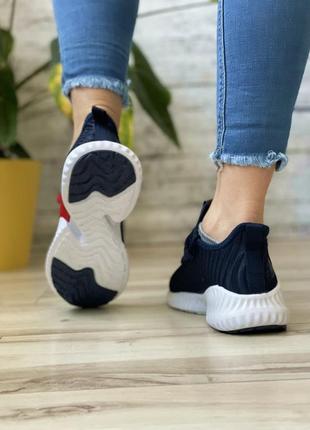 Sale! кроссовки женские adidas alphabounce instinct темно-синие5 фото