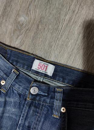 Мужские джинсы / levis 501 / штаны / брюки / синие джинсы / мужская одежда / чоловічий одяг /3 фото