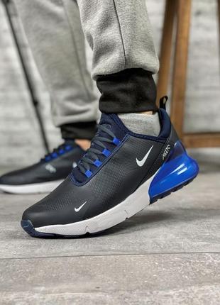 Sale! кроссовки мужские nike air 270 темно-синие2 фото