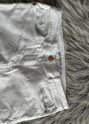 Джинсы женские, белые, скинни, штаны белые, светлые, s, m, 10, 385 фото