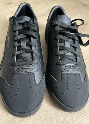 Кеды мужские Black puma черные 41 р2 фото
