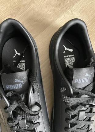 Кеды мужские Black puma черные 41 р3 фото