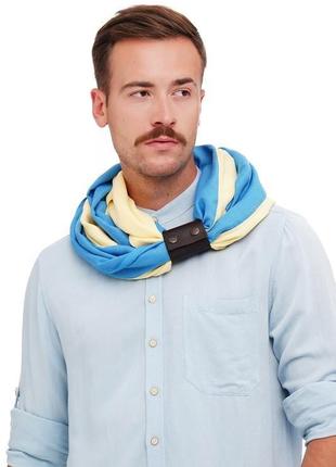 Кашеміровийшарф "мілан", шарф снуд, великий чоловічий шарф від my scarf