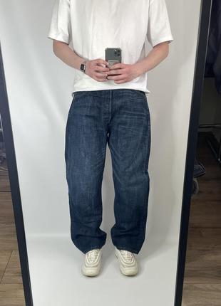 Широкі джинси levis 501 40/30 loose relaxed fit левайс