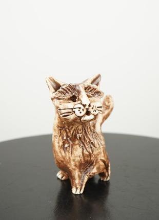Кот фигурка cat figurine коллекция коты2 фото