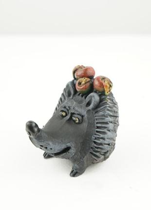 Їжак фігурка керамічна ceramic hedgehog figure2 фото