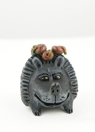 Їжак фігурка керамічна ceramic hedgehog figure3 фото