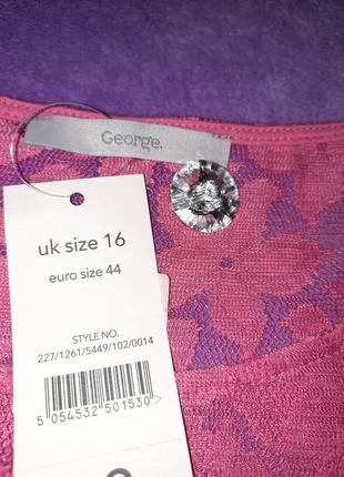 16/44/2xl new! cardigan george пляжна туніка блуза4 фото