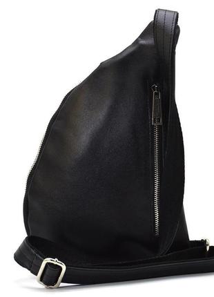 Рюкзак на одне плече із кінської шкіри ga-3025-3md бренд tarwa3 фото