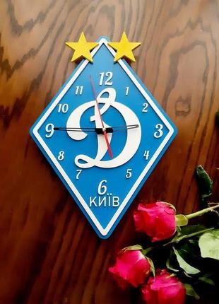 Интерьерные часы 40 см настенные  динамо киев4 фото