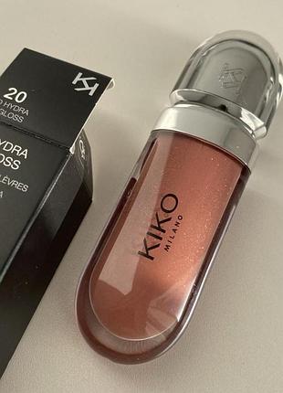 Блиск для губ kiko milano 3d hydra lipgloss