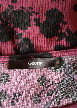Красивая блуза в цветочный принт george.3 фото