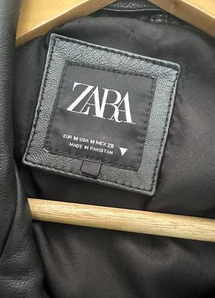 Шкіряна куртка фірми zara7 фото