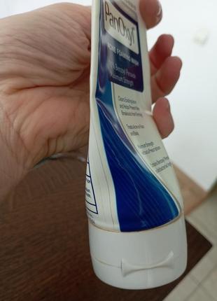 Panoxyl acne foaming wash benzoyl peroxide 10% maximum strength antimicrobial — гель для вмивання з бензоїл пероксидом 10%3 фото