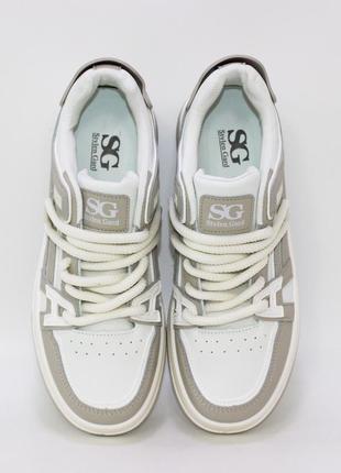 Молодіжні кросівки на плоскій підошві зі шнурками-канатиками сірий4 фото