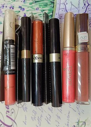 Ja de crystal glow (189), ja de idilic (250), max factor lipfinity (610, 152)