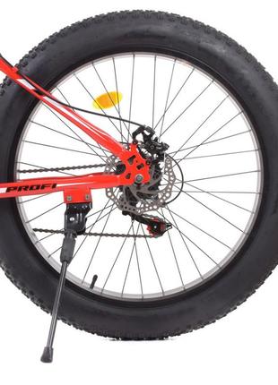Велосипед підлітковий profi eb26power 1.0 s26.4 червоний3 фото