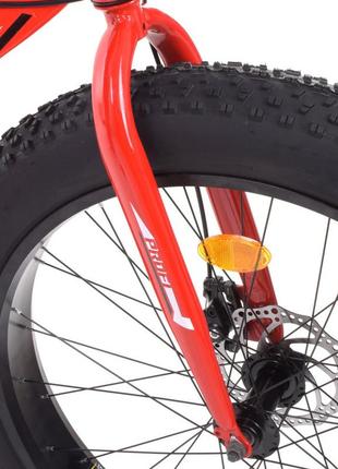 Велосипед підлітковий profi eb26power 1.0 s26.4 червоний8 фото