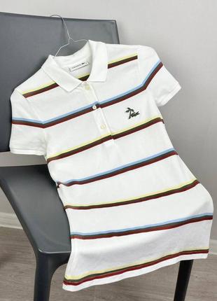 Жіноча футболка polo lacoste оригінал поло3 фото