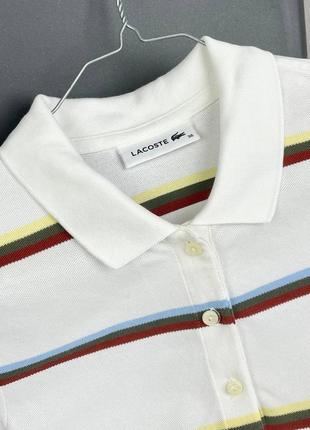 Жіноча футболка polo lacoste оригінал поло5 фото