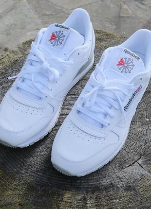 Кроссовки reebok classic leather, новые