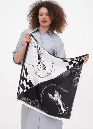 Дизайнерский платок "англы иули" от бренда my scarf