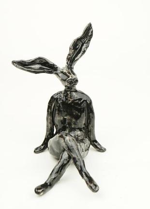 Статуетка кролик декор фігурка кролика1 фото