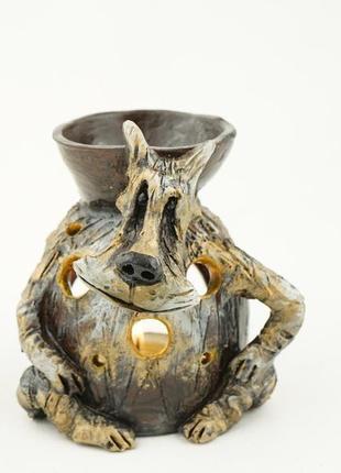 Аромалампа волк подарок для здоровья aroma lamp wolf