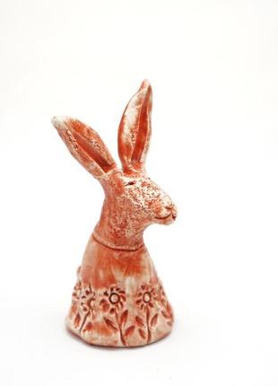 Фигурка зайца зайчика керамика bunny figurine