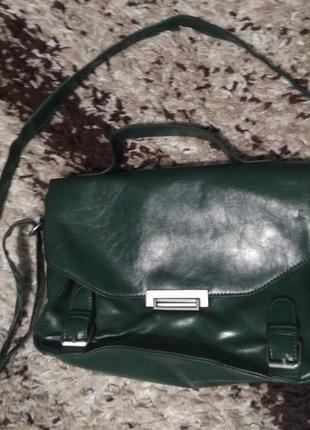 Сумочка сумка зелёная1 фото