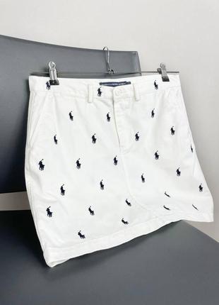 Жіноча монограмна спідниця ralph lauren sport оригінал
