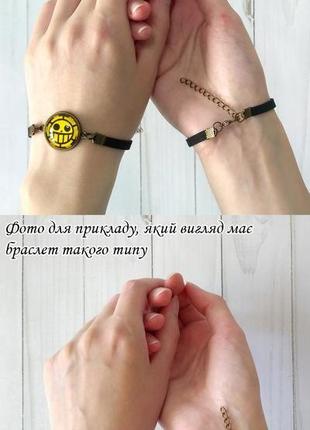 Браслет акацукі знак на тлі місяця з аніме наруто4 фото