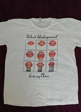 Мерч футболка velvet underground