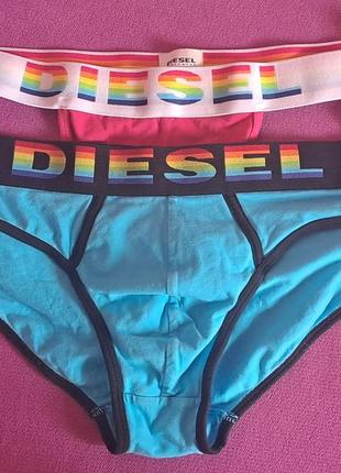 Трусы плавки diesel blue pride оригинал diesel jocky jockstrap1 фото