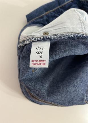 Шорты женские джинсовые р 50(16) бренд " bm"6 фото