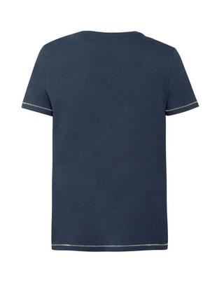 Мужская футболка с принтом  livergy® из чистого хлопка размер м 48/50 l 52/54 xl 56/582 фото