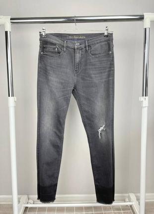 Жіночі джинси calvin klein jeans skinny ankle high rise оригінал2 фото