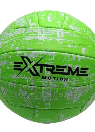Мяч волейбольный extreme motion vb2112 № 5, 260 грамм (зеленый) от imdi
