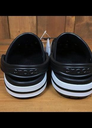 Крокс баябэнд клог детские черные crocs bayaband clog kids black