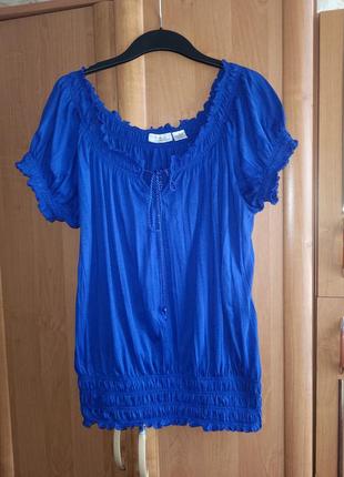Женская летняя футболка,блузка р 56-58