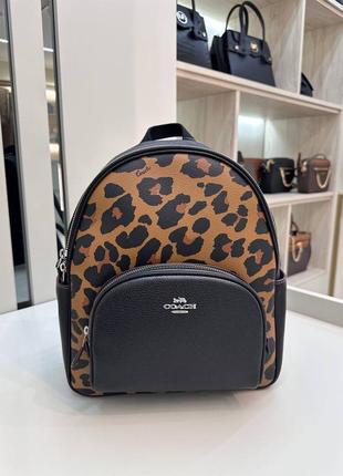 Рюкзак брендовий coach court medium backpack шкіра оригінал на подарунок